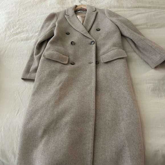 Reformation Paley Double Breasted Coat - Picture 4 of 7